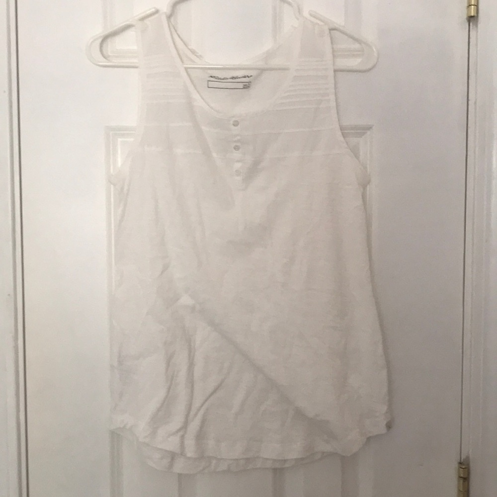 White Eddie Bauer Tank Top